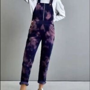 Tie dye overalls !!